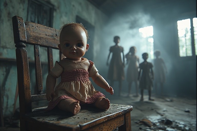 Spirit Doll di Rumah Hantu Kami Menyerap Arwah dari Rumah Sakit